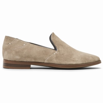 Rockport Perpetua Mokassins Damen Grau SMN-870239